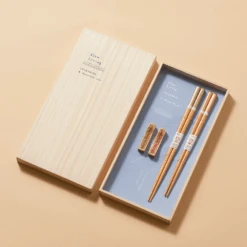 Ishida Ishida Slow Living Wakasa Nuri Lacquerware Chopstick Gift Set - 21/23cm -The Custom Chef Shop ISHIDA Slow Living Wakasa Nuri Chopsticks Set 1