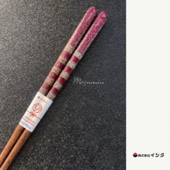 Ishida Ishida Kin-dami Wakasa-Nuri Lacquerware Chopsticks 21/23cm - Made In Japan 9 Ishida Ishida Kin-dami Wakasa-Nuri Lacquerware Chopsticks 21/23cm - Made In Japan -The Custom Chef Shop Ishida Kin dami Wakasa Nuri Chopstick 02