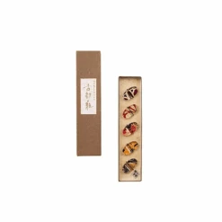 Ishida Ishida Kyo-Yuzen 5-Piece Chopstick Rest Set