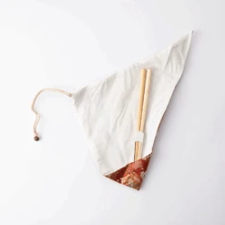 Ishida Kyoto Nishijin Chopstick Pouch - Spring Flower Basket -The Custom Chef Shop Ishida Chopstick Case 3