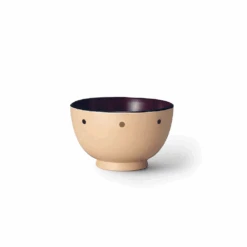 Ishida Ishida Dotted Pattern Japanese Soup Bowl - Beige