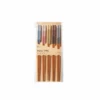 Ishida Ishida Weather Delight Chopstick Set (Pack Of 5 Pairs) - Made In Japan