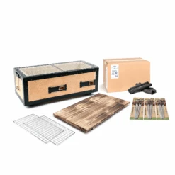 Okunoto Okunoto Japanese Konro Grill - Medium 54cm Starter Set (5-10 People)