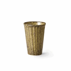 Showa Seito Kuchiba Shinogi Cup - Mustard