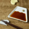 Touga Mino Yaki Mount Fuji Soy Sauce Plate - White -The Custom Chef Shop Mino Yaki Mount Fuji Soya Sauce Plate Light Blue 4