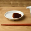 Touga Mino Yaki Japanese Soy Sauce Plate -The Custom Chef Shop Mino Yaki Japanese Soy Sauce Plate 10cm