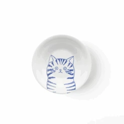 Toki Yamaman Shichita Mino Yaki Cat Dora Side Plate (16cm)