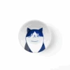 Toki Yamaman Shichita Mino Yaki Cat Tama Side Plate (12cm) -The Custom Chef Shop Mino Yaki Neko Hachiware Cat Side Plate 12cm Made in Japan