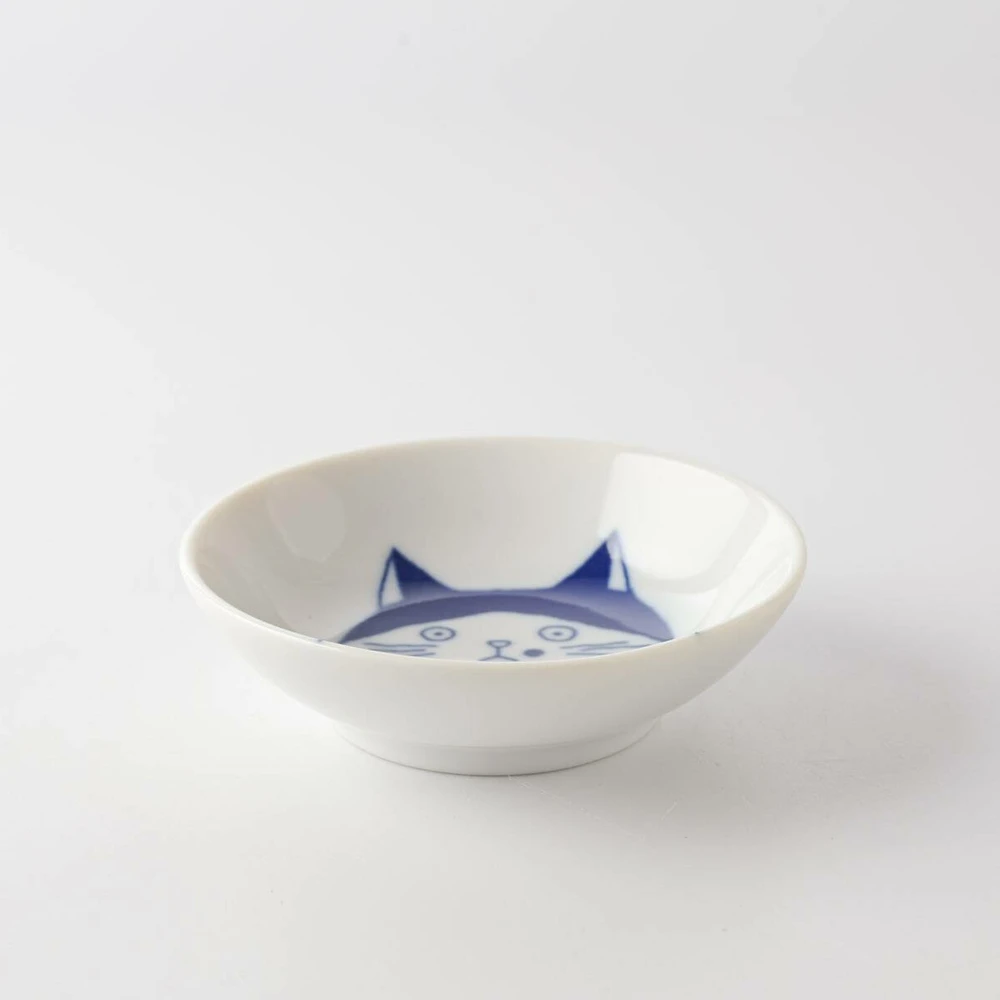 Toki Yamaman Shichita Mino Yaki Cat Nora Side Bowl (9cm) 4 Toki Yamaman Shichita Mino Yaki Cat Nora Side Bowl (9cm) - Image 2