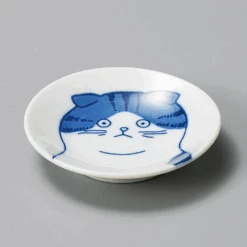 Toki Yamaman Shichita Mino Yaki Cat Scottish Mini Side Plate (8cm) -The Custom Chef Shop Mino Yaki Neko Scottish Cat Side Plate 8cm 1 188ebb04 a02b 42e2 aa67 6289468cb977