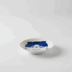 Toki Yamaman Shichita Mino Yaki Cat Scottish Mini Side Plate (8cm) -The Custom Chef Shop Mino Yaki Neko Scottish Cat Side Plate 8cm 3