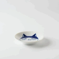 Toki Yamaman Shichita Mino Yaki Cat Nora Mini Side Plate (8cm) 9 Toki Yamaman Shichita Mino Yaki Cat Nora Mini Side Plate (8cm) -The Custom Chef Shop Mino Yaki Neko Shichita Cat Side Plate 8cm 2