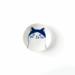 Toki Yamaman Shichita Mino Yaki Cat 5-Piece Mini Plate Set (8cm) 20 Toki Yamaman Shichita Mino Yaki Cat 5-Piece Mini Plate Set (8cm) -The Custom Chef Shop Mino Yaki Neko Shichita Cat Side Plate 8cm v2 1