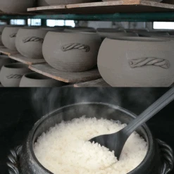 Misuzu Misuzu Donabe (Japanese Clay Pot) Rice Pot 7 Cups - Made In Japan -The Custom Chef Shop MisuzuDonabe7cups03