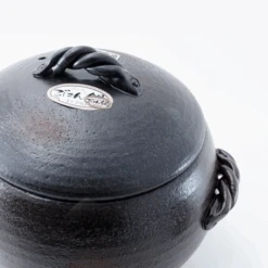 Misuzu Misuzu Donabe (Japanese Clay Pot) Rice Pot 7 Cups - Made In Japan -The Custom Chef Shop MisuzuDonabe7cups05
