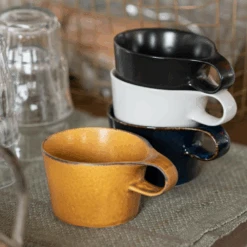 Miyama Miyama Bico Series Sta-Mug - Mustard 13 Miyama Miyama Bico Series Sta-Mug - Mustard -The Custom Chef Shop Miyama Metaphys Stamug Mustard 1 1