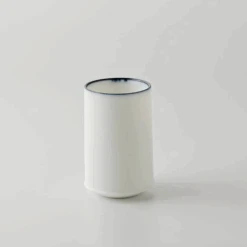 Miyama Miyama White Line Series Sake Cup & Masu Cup Set -The Custom Chef Shop Miyama White Line Series Sake Cup And Masu Cup Set 3