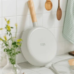 Neoflam Neoflam Fika Ceramic Nonstick Induction Frypan - 24cm -The Custom Chef Shop Neoflam Fika Ceramic Nonstick Induction Frypan 24cm 04