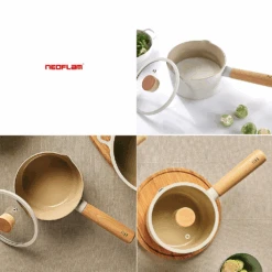 The Custom Chef Shop -The Custom Chef Shop Neoflam Fika Ceramic Nonstick Induction Saucepan 16cm 02