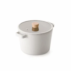 The Custom Chef Shop -The Custom Chef Shop Neoflam Fika Ceramic Nonstick Induction Stock Pot 22cm 01
