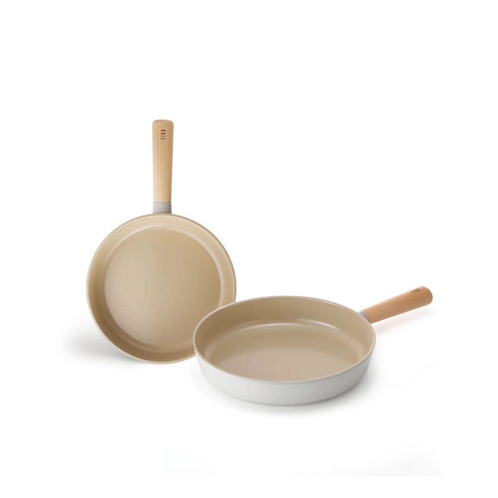 Neoflam Neoflam Fika Ceramic Nonstick Induction Frypan Set - 24cm & 28cm 3 Neoflam Neoflam Fika Ceramic Nonstick Induction Frypan Set - 24cm & 28cm