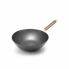 Pearl Life Pearl Life Hammered Style Nitrided Carbon Steel Induction Wok - 30cm 1 Pearl Life Pearl Life Hammered Style Nitrided Carbon Steel Induction Wok - 30cm -The Custom Chef Shop Pearl Life hammered style 30cm carbon steel wok with two handles v3