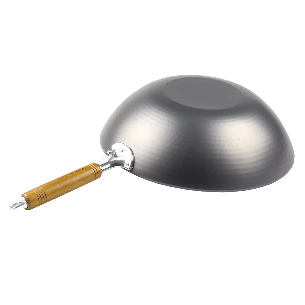 Pearl Life Pearl Life Hammered Style Nitrided Carbon Steel Induction Wok - 33cm 4 Pearl Life Pearl Life Hammered Style Nitrided Carbon Steel Induction Wok - 33cm - Image 2