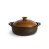 Saji Saji Thermatec Induction Donabe Japanese Clay Pot 25cm (Size 8) -The Custom Chef Shop SAJI Thermatec IH Donabe Clay Pot 8
