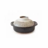 Saji Saji Tochiri Mini Donabe Japanese Clay Pot 18.5cm - Made In Japan