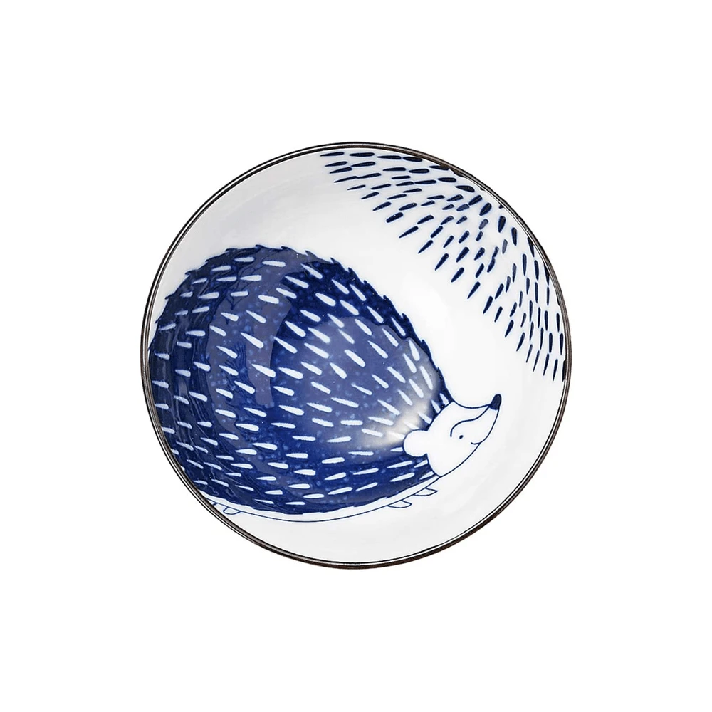 Sagon Toki Sango Toki Irutte Hedgehog Japanese Bowl (12cm) 4 Sagon Toki Sango Toki Irutte Hedgehog Japanese Bowl (12cm) - Image 2