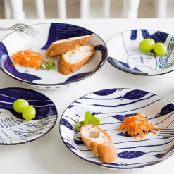 Sagon Toki Sango Toki Irutte Hedgehog Side Plate (16cm) -The Custom Chef Shop Sango Toki Irutte Series Side Plate 03