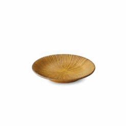 Showa Seito Sendan Kurawanka Dinner Plate (14cm) - Mustard