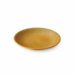 Showa Seito Sendan Kurawanka Dinner Plate (23cm) - Mustard
