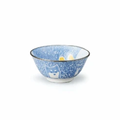 Yamata Seihou Shibainu Mount Fuji Shallow Bowl (16.5cm)