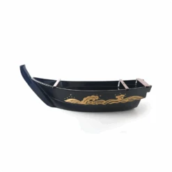Fukui Craft Shogun Boat Shape Sushi And Sashimi Serving Platter