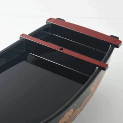 Fukui Craft Shogun Boat Shape Sushi And Sashimi Serving Platter 11 Fukui Craft Shogun Boat Shape Sushi And Sashimi Serving Platter -The Custom Chef Shop Shogun Boat Shape Sushi and Sashimi Serving Platter 4