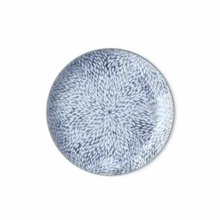 Showa Seito Showa Seito Classic Blue And White Porcelain Dinner Plate Set Of 2 -The Custom Chef Shop Showa Seito Blue White Porcelain Dinner Plate Set of 2 04