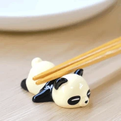 Sunlife Sunlife Nemunemu Animal Chopstick Rest - Panda -The Custom Chef Shop Sunlife Nemunemu Animal Chopstick Rest Panda 1