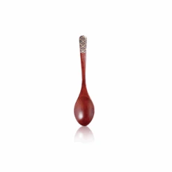 Sunlife Sunlife Seigaiha Pattern Lacquerware Spoon 17.5cm