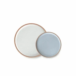 Tojiki Tonya Tojiki Tonya Cocochi Series Dinner Plate & Side Plate Set