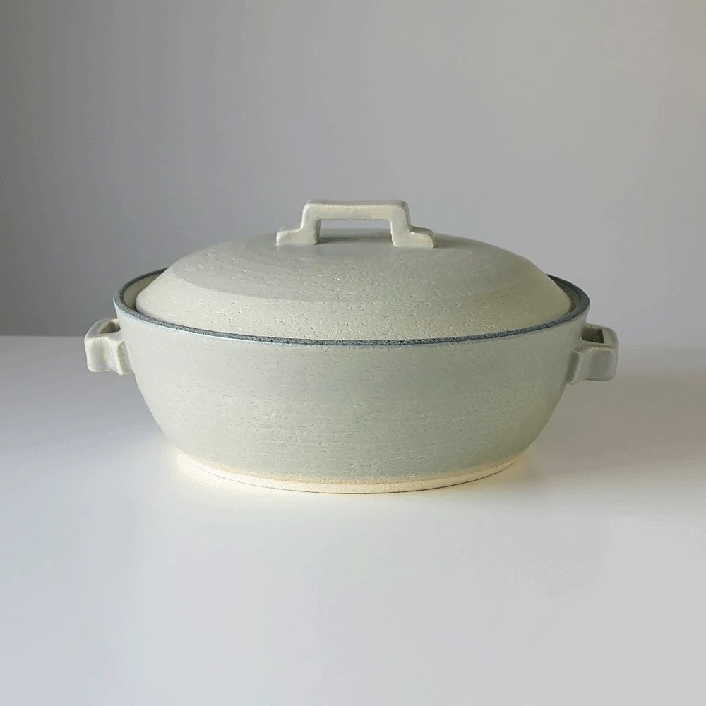 Tojiki Tonya Tojiki Tonya Tstyle Donabe Japanese Clay Pot 28cm (Size 9) - Made In Japan - Image 3