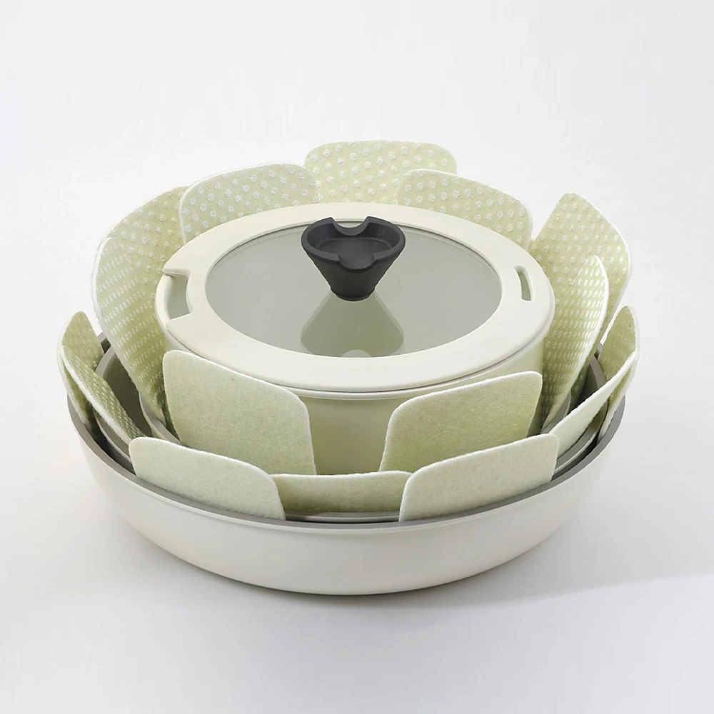 Pearl Life Tortino Cookware Protective Mats (Pack Of 3) 4 Pearl Life Tortino Cookware Protective Mats (Pack Of 3) - Image 2