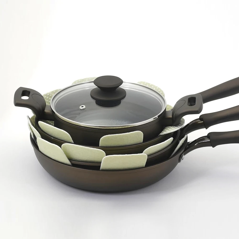 Pearl Life Tortino Cookware Protective Mats (Pack Of 3) 5 Pearl Life Tortino Cookware Protective Mats (Pack Of 3) - Image 3