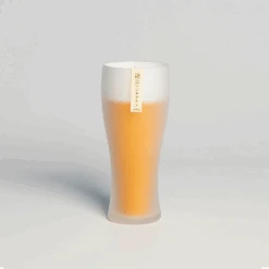 Toyo Sasaki Toyo Sasaki Frosted Beer Glass For Foam Retention - 360ml