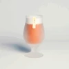 Toyo Sasaki Toyo Sasaki Frosted Tulip Beer Glass For Foam Retention - 420ml -The Custom Chef Shop Toyo Sasaki Frosted Tulip Beer Glass for Foam Retention 420ml v2