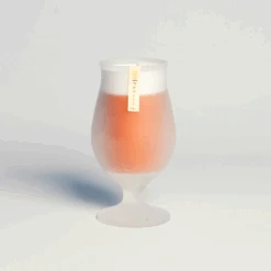 Toyo Sasaki Toyo Sasaki Frosted Tulip Beer Glass For Foam Retention - 420ml