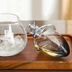 Toyo Sasaki Toyo Sasaki Sake Chilling Set With Jug, Ice Container, And Cups -The Custom Chef Shop Toyo Sasaki Sake Cooling Carafe Set 10