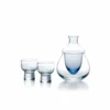 Toyo Sasaki Toyo Sasaki Sake Chilling Set With Jug, Ice Container, And Cups -The Custom Chef Shop Toyo Sasaki Sake Cooling Carafe Set