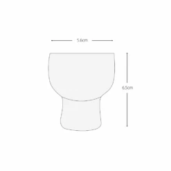 Toyo Sasaki Toyo Sasaki Sake Glasses 70ml - Set Of 2 -The Custom Chef Shop Toyo Sasaki Sake Glasses 70ml Set of 5