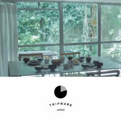 Tripware Japan Tripware Japan Bowl And Plate Set - Mist Blue -The Custom Chef Shop Tripware Japan Bowl and Plate Set Mist Blue 5